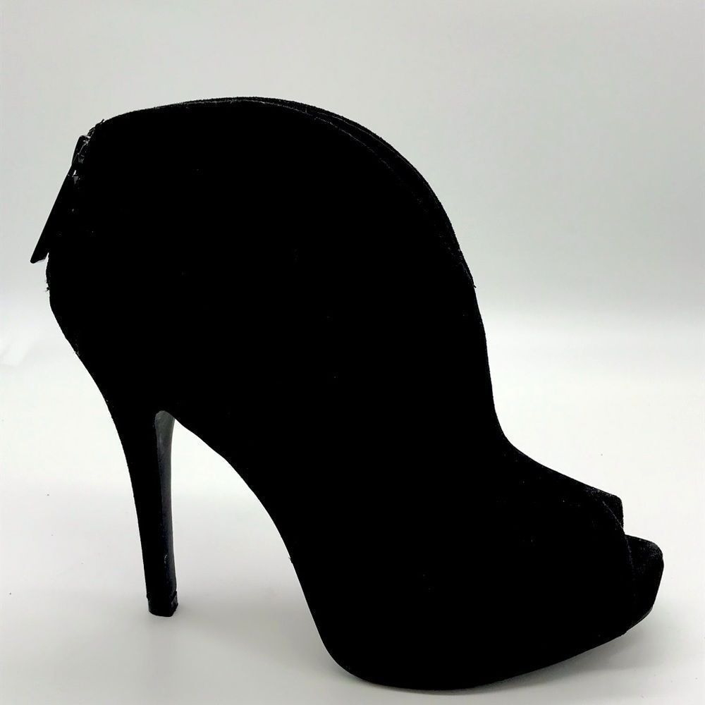 Style Nelson Zipper black Suede Pu